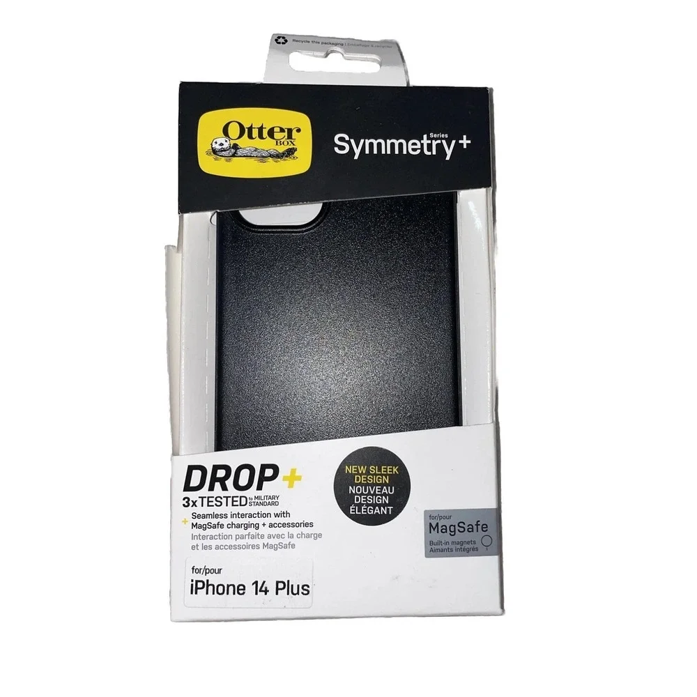 Otterbox Symmetry Series + for iPhone 14 Plus with Magsafe - Black